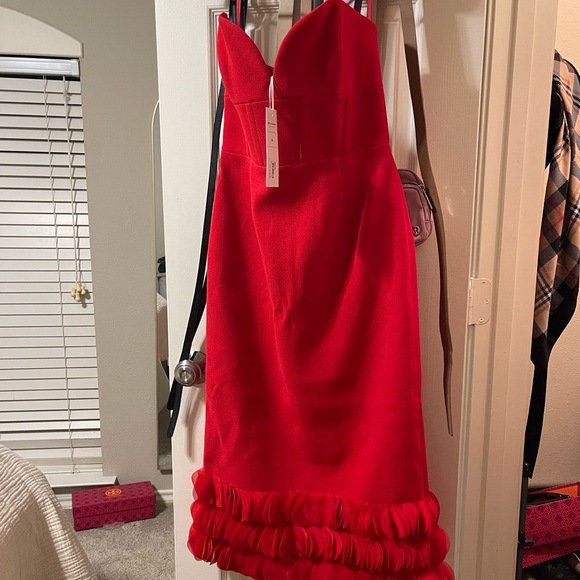 Rebecca Vallance ADRENA MIDI DRESS - US Size 8 - Picture 5 of 5